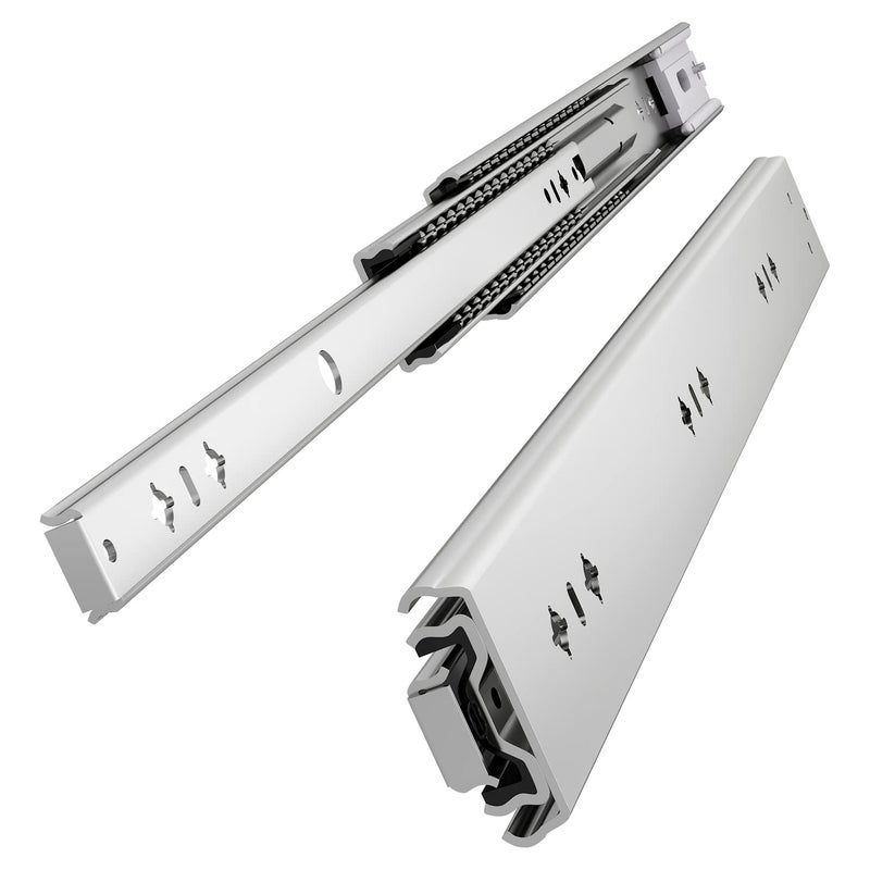 VADANIA 30" Soft Close Heavy Duty Drawer Slides, #VK2053, Up to 265lb Load Capacity, 3-Fold Full Extension, Ball Bearing, Side Mount, 1-Pair - Image 1